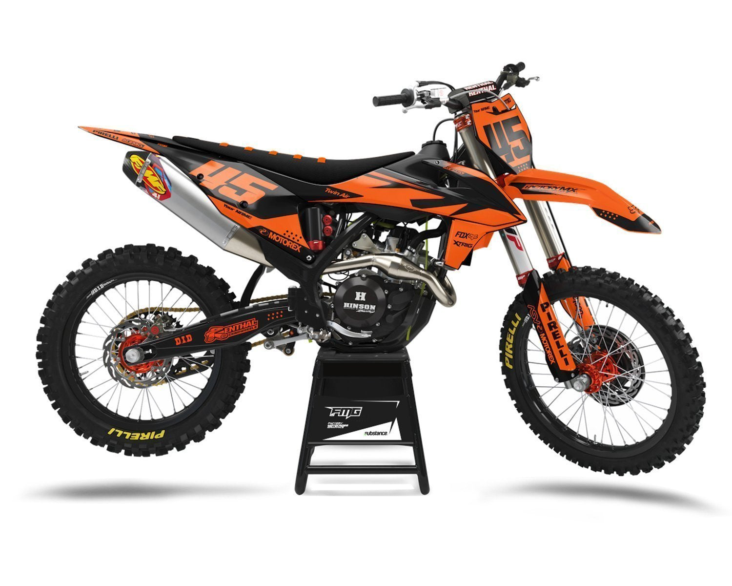 Fits KTM Motocross Graphics UK