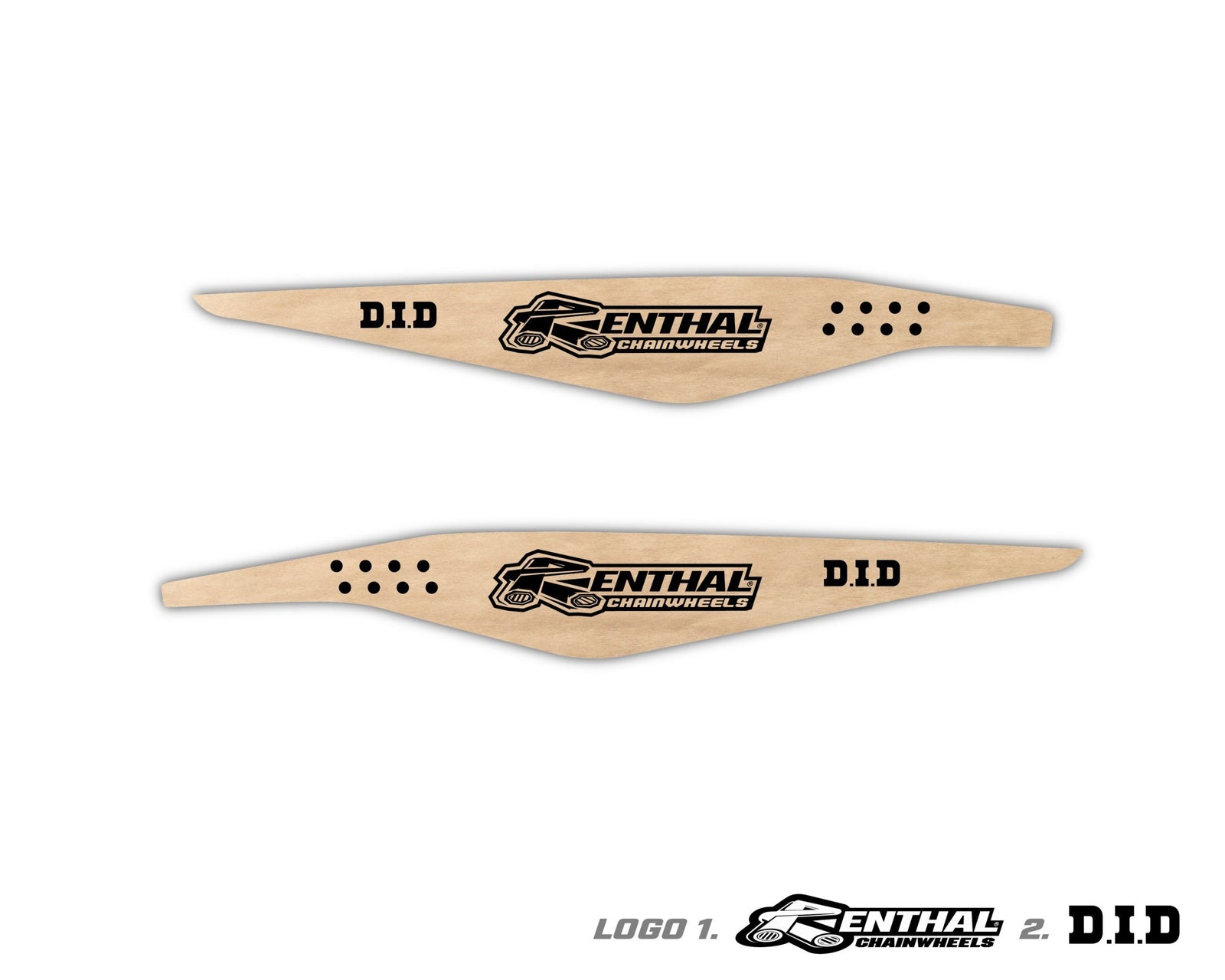 Custom KTM Swing Arm Clear Decals