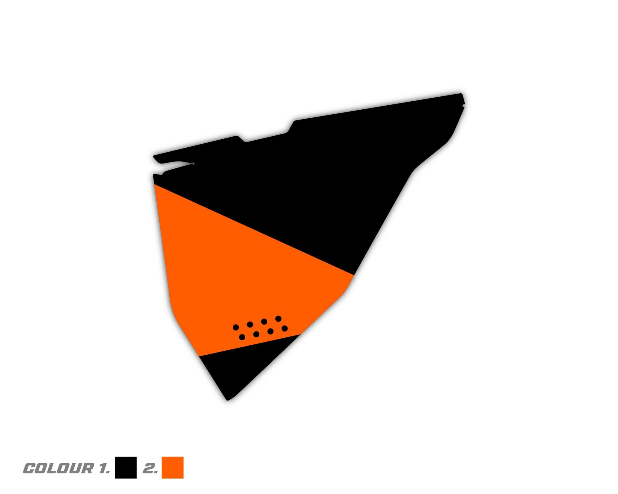 Custom KTM Airbox Decal