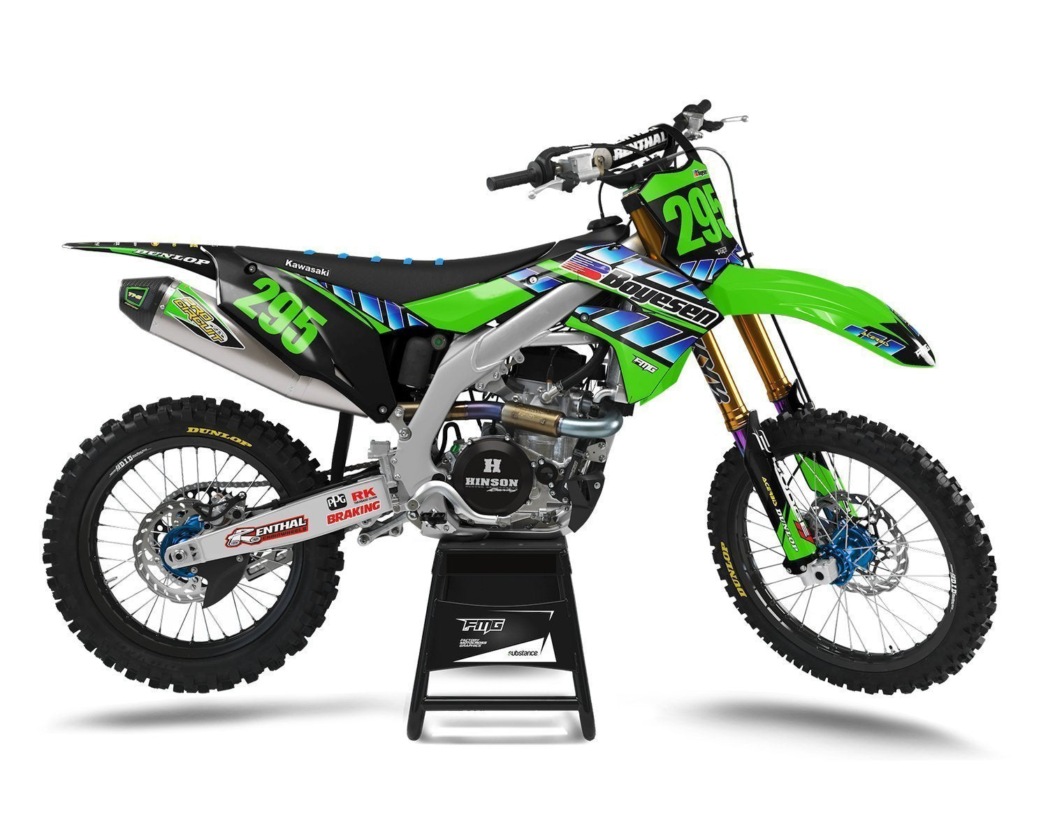 Boyesen KX Decals