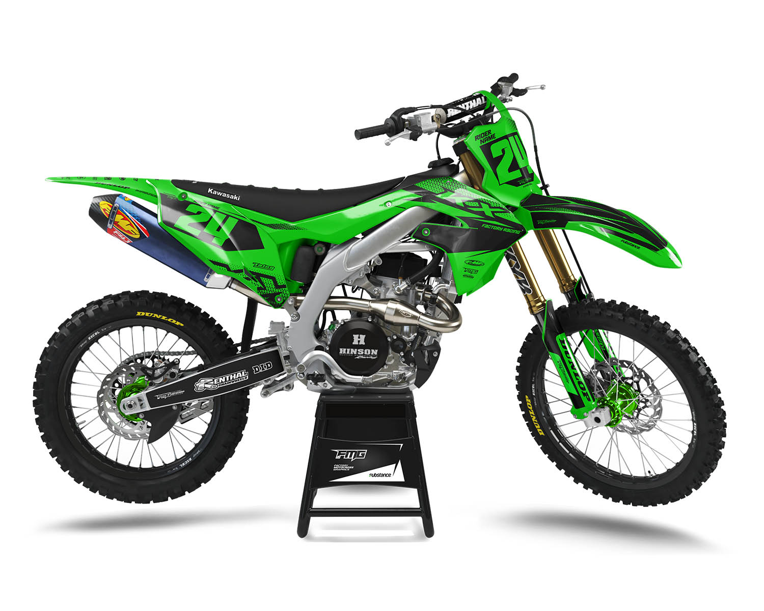 KXF250 KXF450 KLX110 KLX112 MX Decals