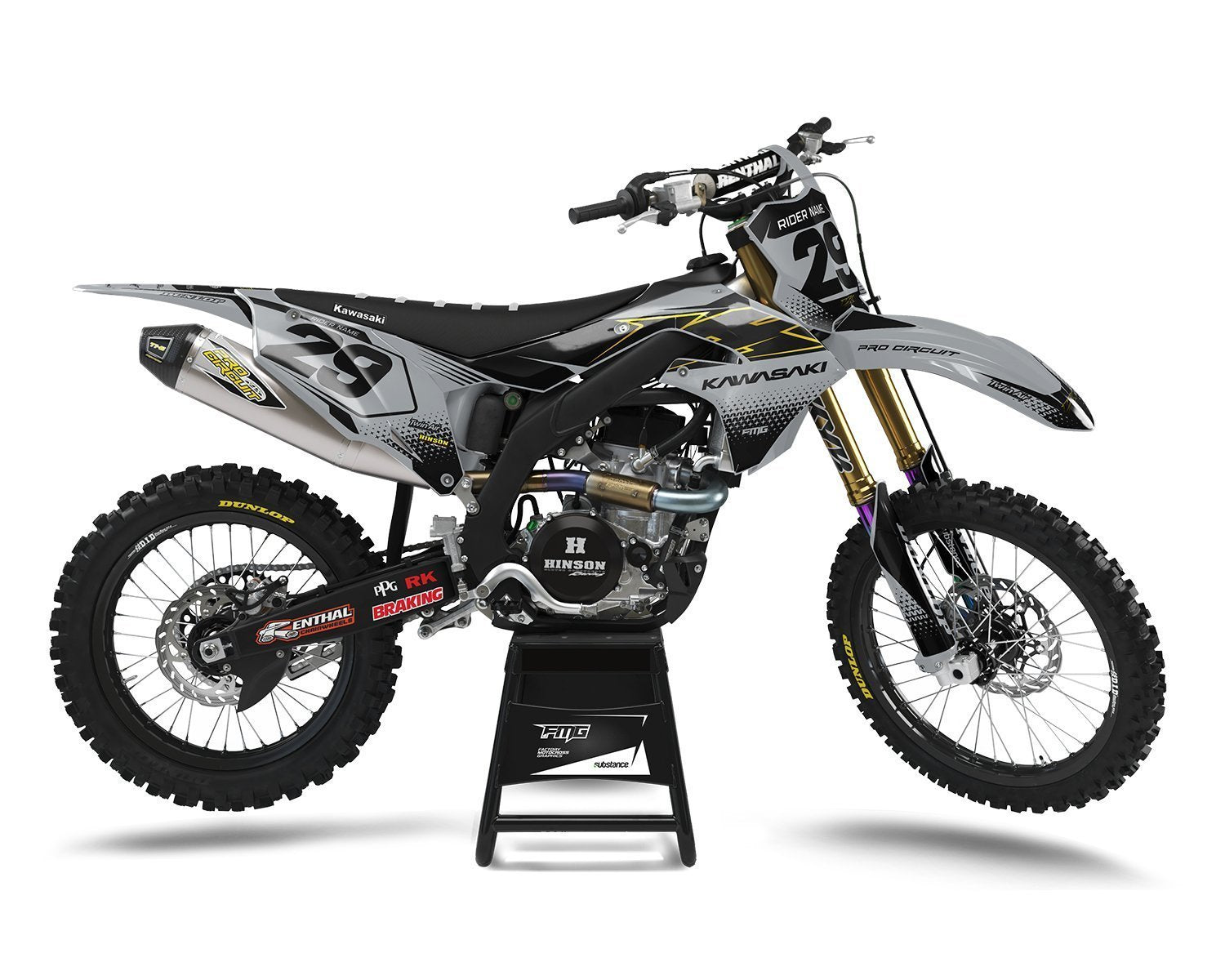 Custom Kawasaki Graphics UK