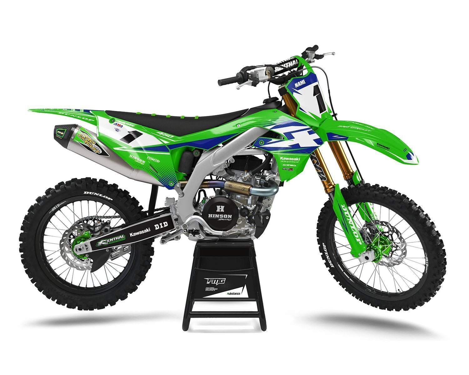 Kawasaki KX MX Graphics