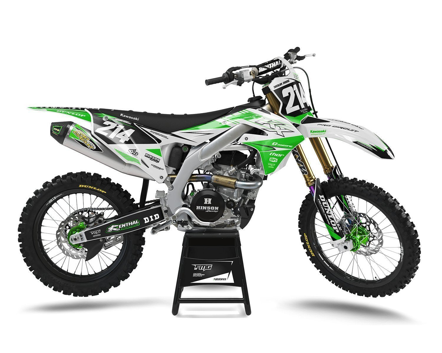 KX250F KX450F MX Decals