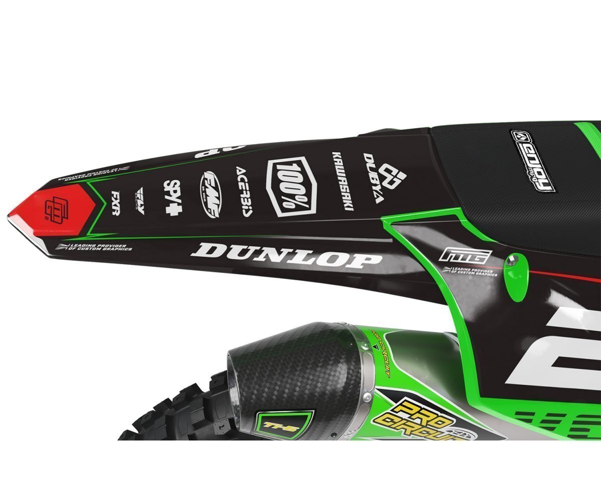 Kawasaki Green Synergy Graphics Kit
