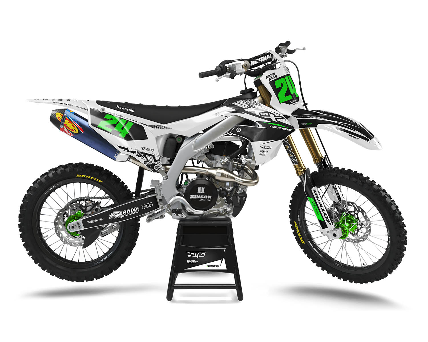 KXF250 KXF450 KLX MX Decal Graphics