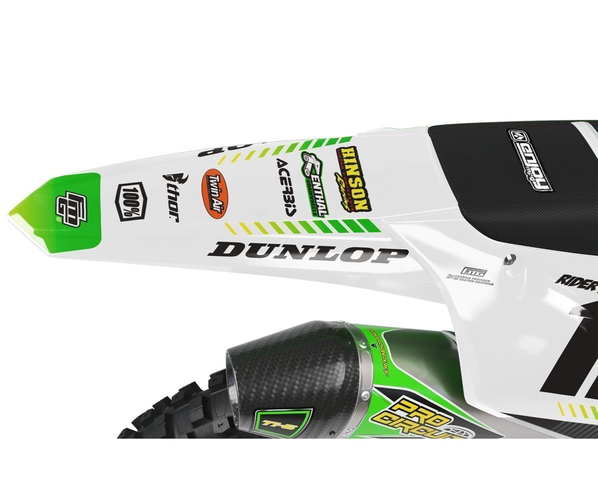 Motocross Off Road Custom Sticker Kits For Kawasaki KX KXF UK ...