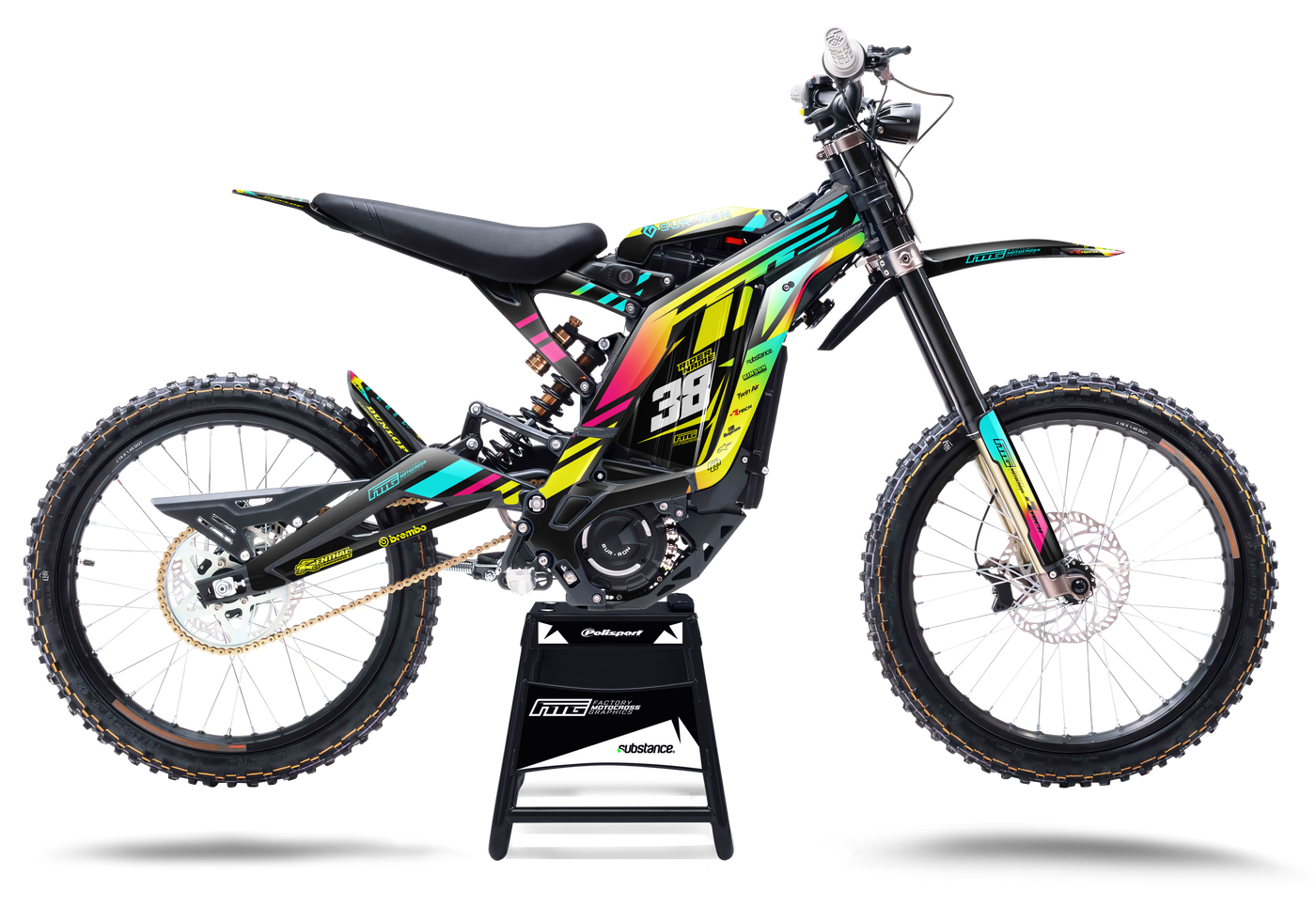 Custom Surron Graphics Kits | Electric Bike Decals ...