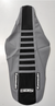 Enjoy Kawasaki Grey Ribbed Black Grey Seat Cover