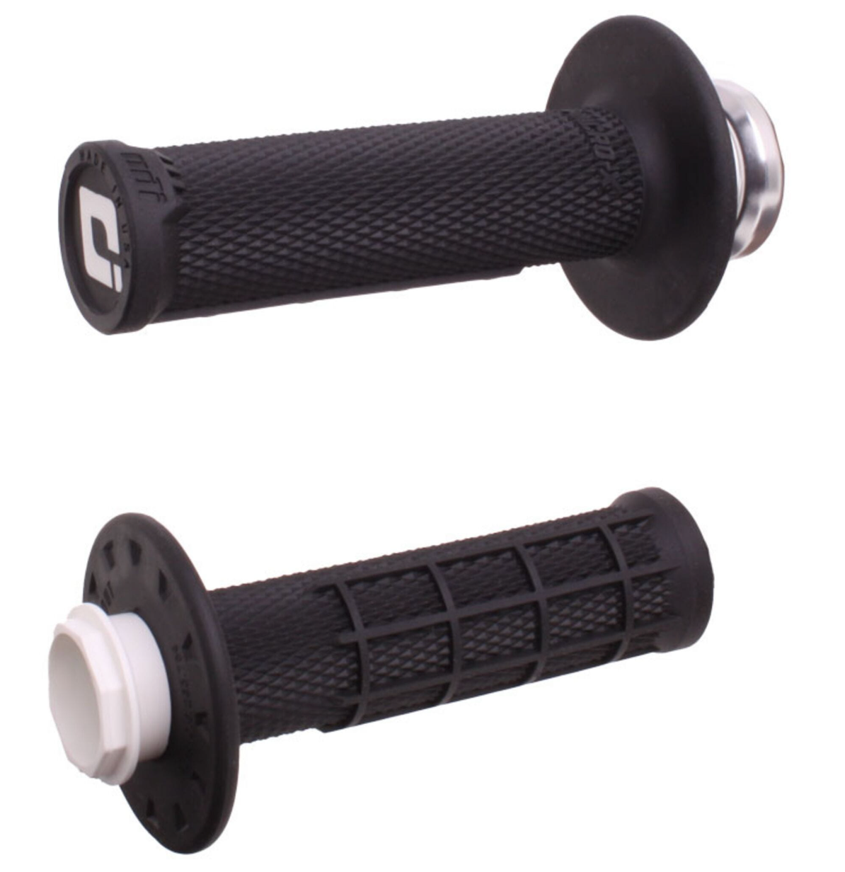 ODI Half-Waffle Lock-On Grip Set black