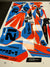 KTM SX / SXF Volta Blue Orange Graphics Kit
