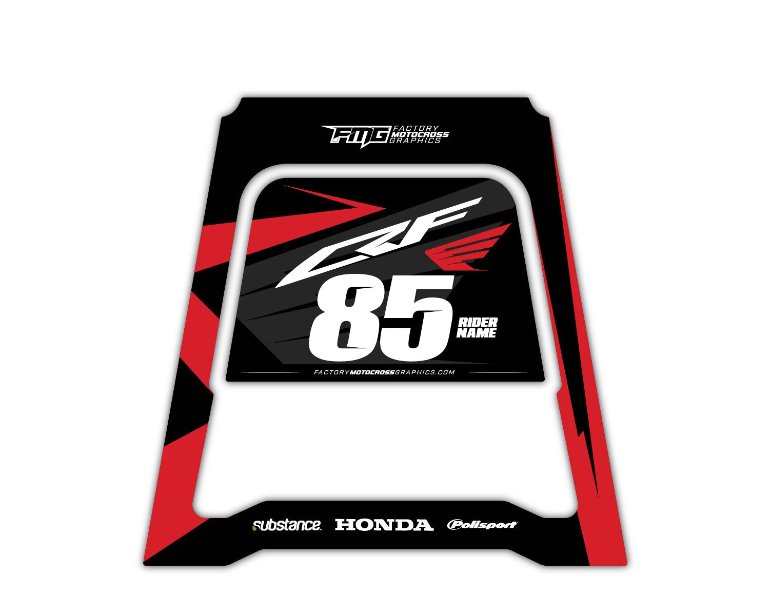 Polisport Red Stand Full Graphic