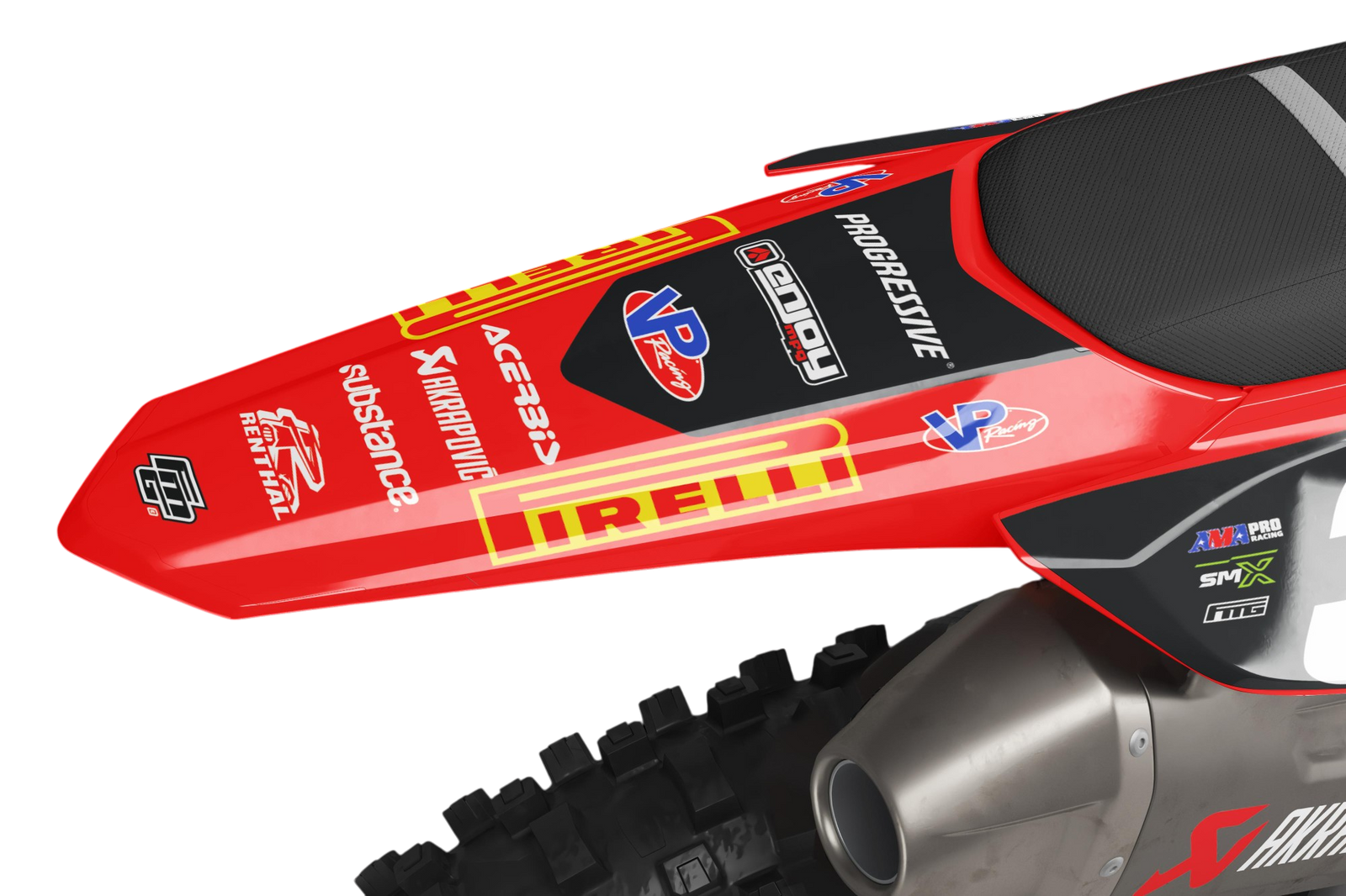 KIT GRAPHIQUE PROGRESSIVE HONDA PIRELLI EDITION.