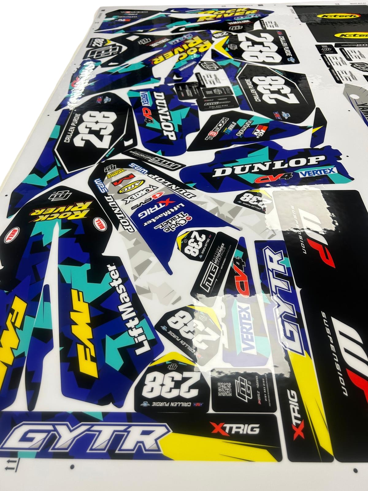 Yamaha Rock River Graphics Kit
