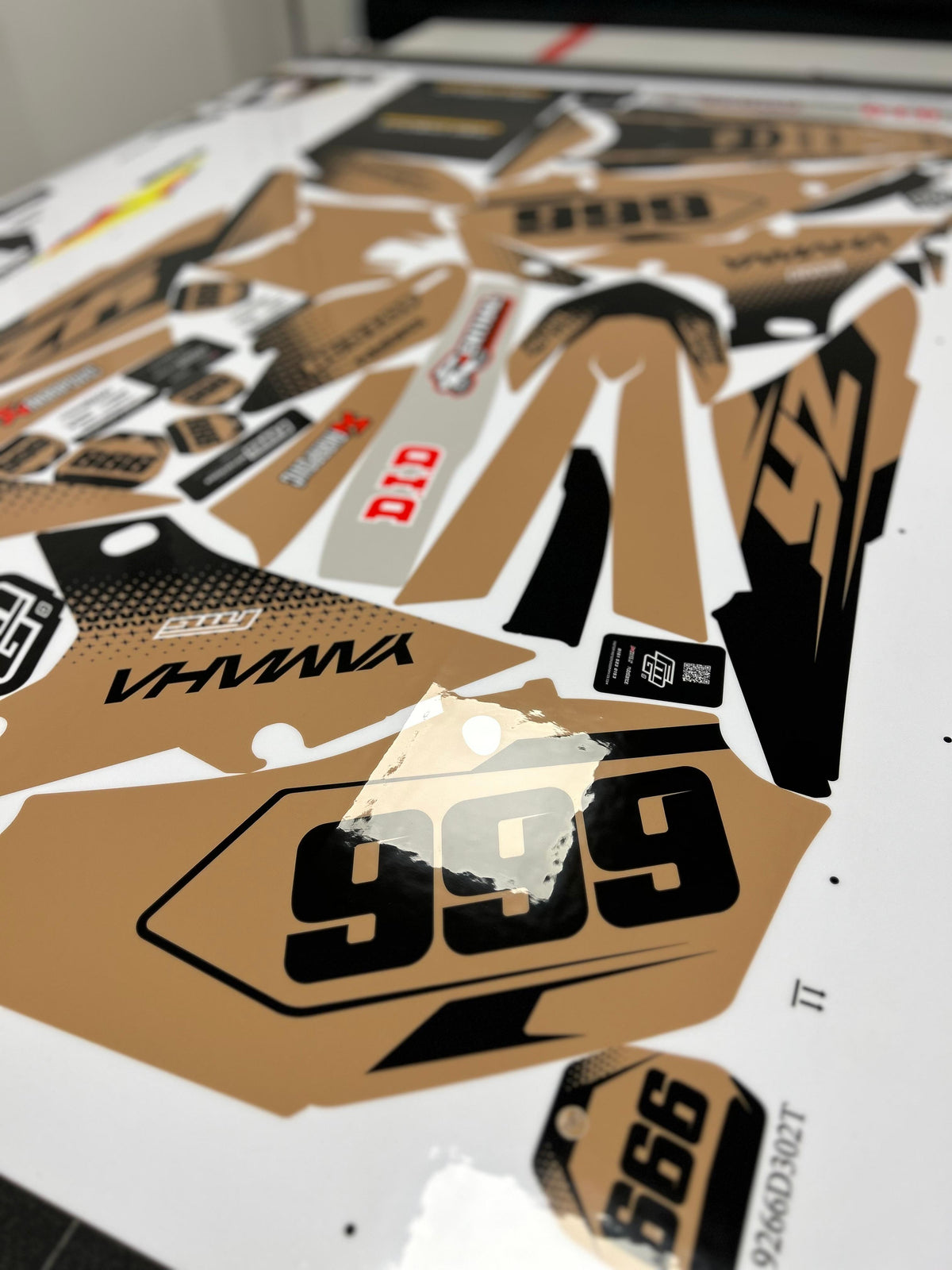 Yamaha Sand Race Graphics Kit
