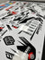 Yamaha YZF/YZ Fist White Graphics Kit