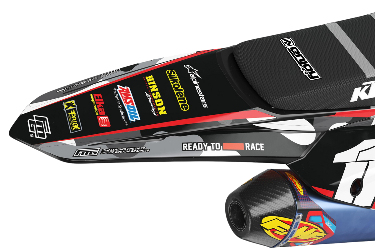 Fits KTM Shark Mouth CAMOUFLAGE  GRAPHICS KIT.