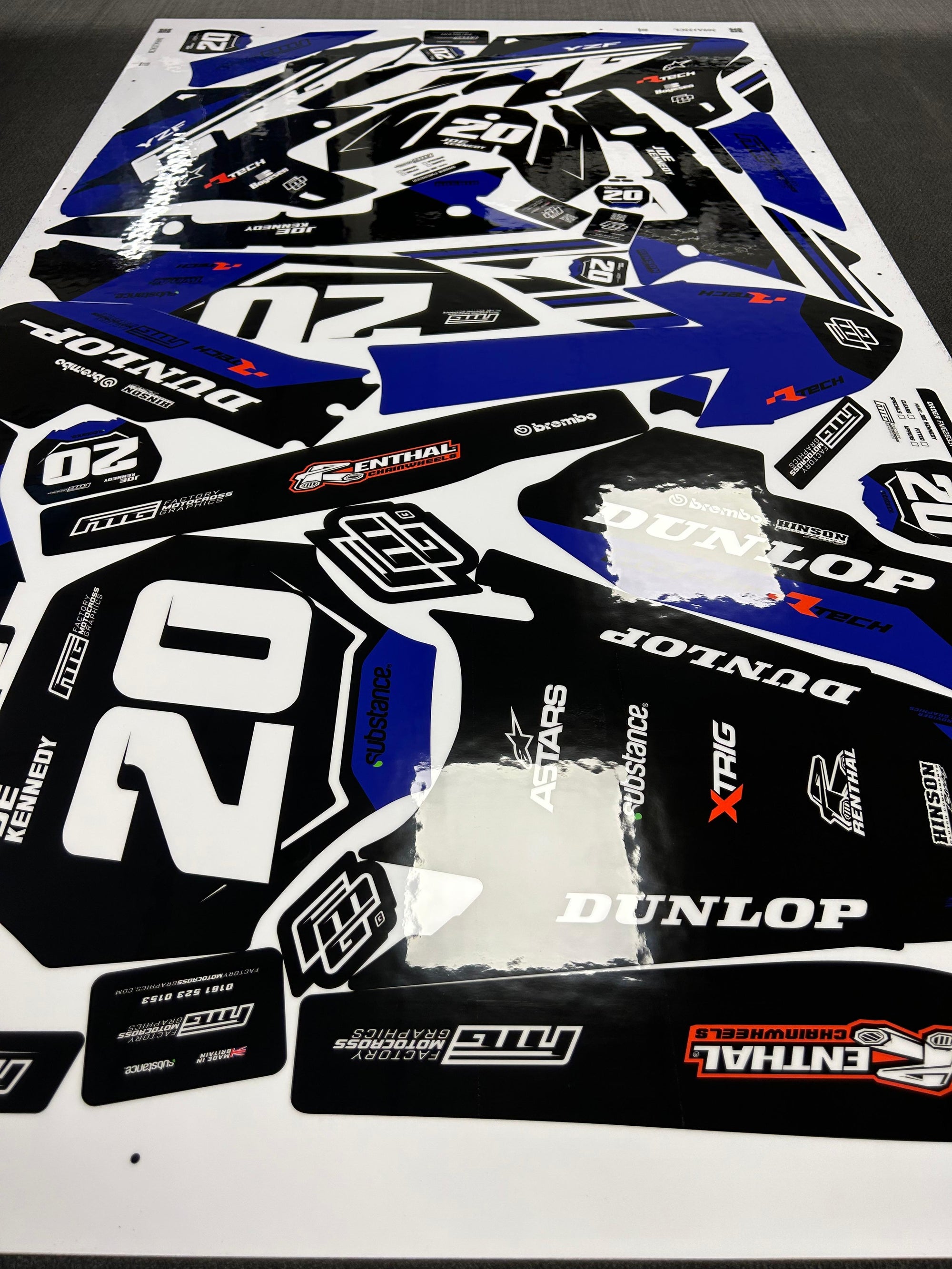 Shark Mouth CAMOUFLAGE  GRAPHICS KIT. YAMAHA YZ YZF PW TR WR WRF  FACTORY MOTOCROSS GRAPHICS