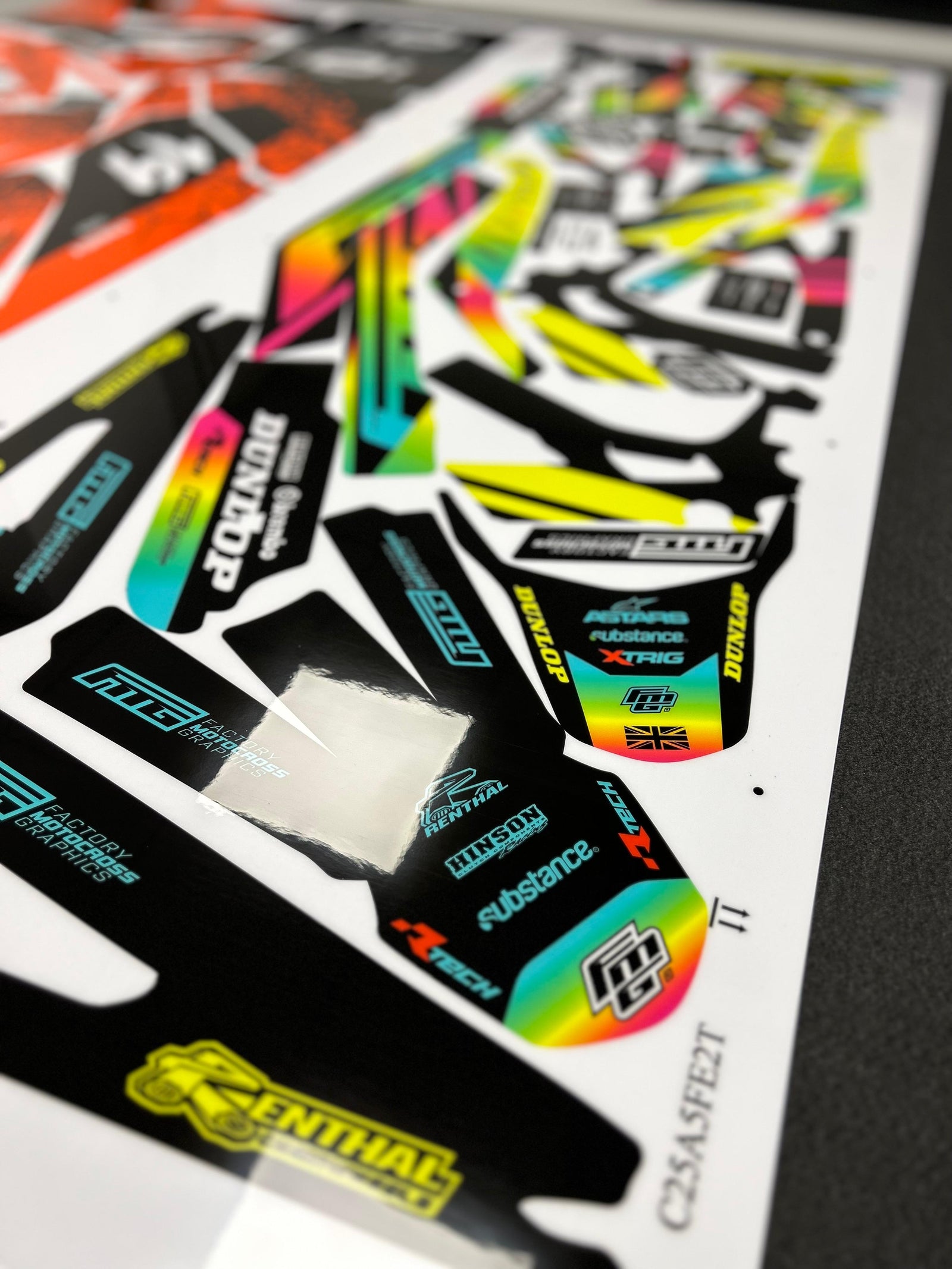 Surron Substance Splatter Factory Graphics Kit