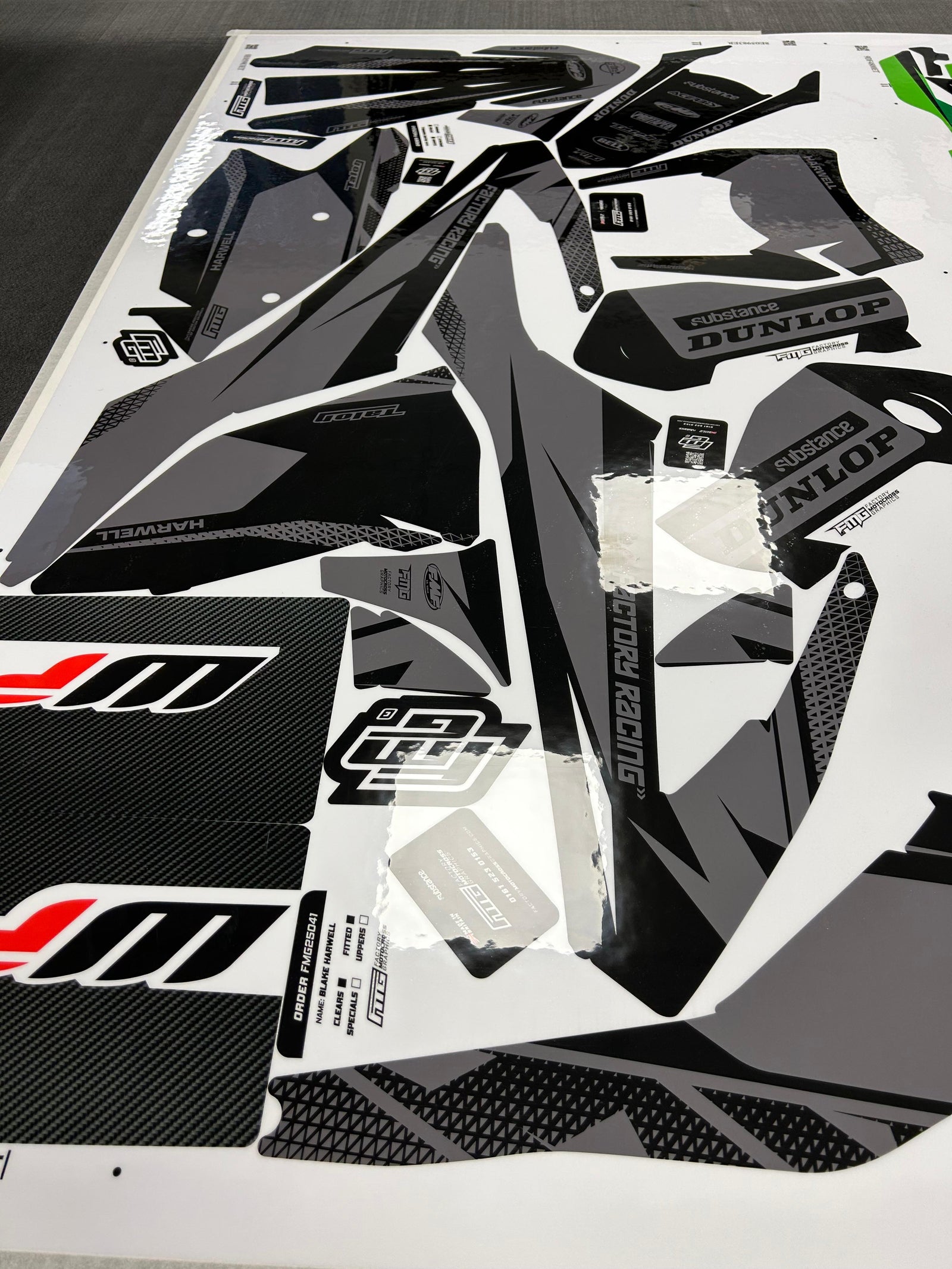 Sherco Factory Orange Graphics Kit