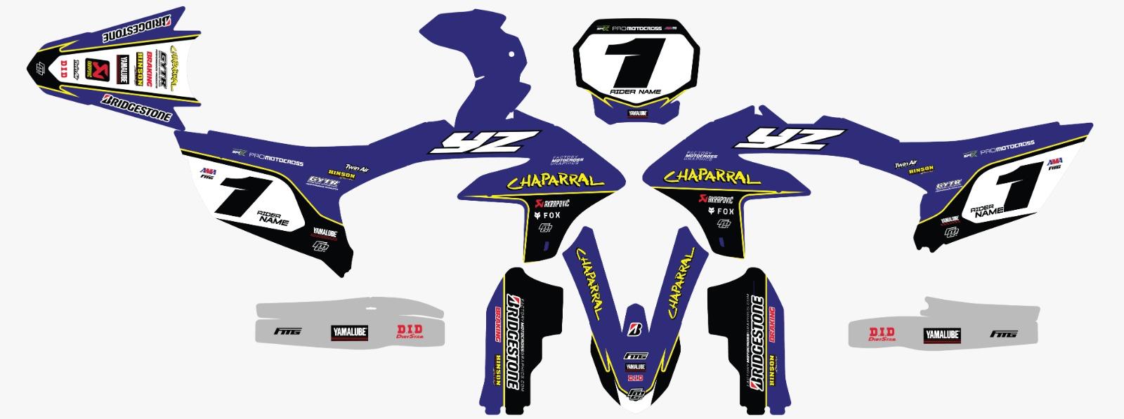 Yamaha Vintage Graphics Kit