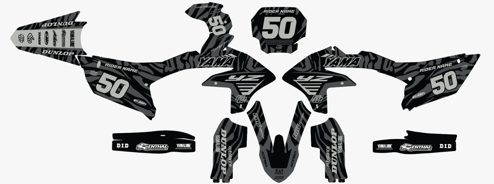 Yamaha Camo Graphics Kit