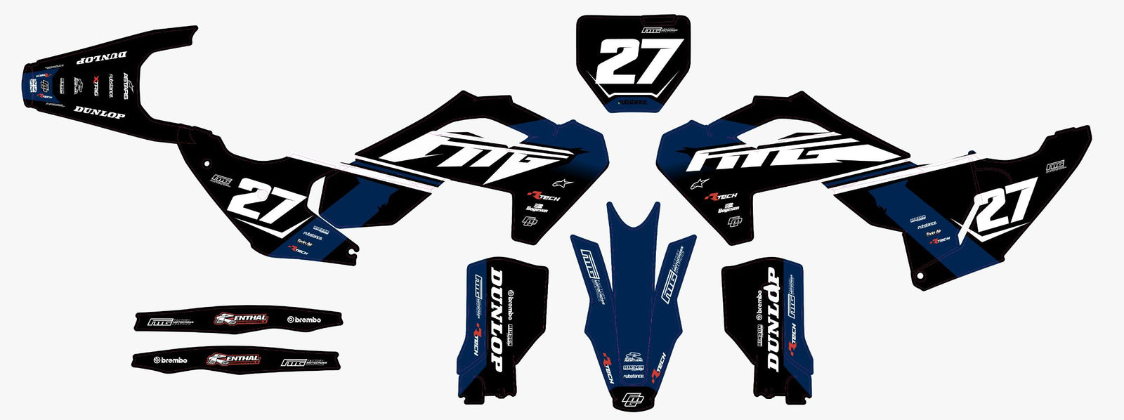 Husqvarna Hybrid Factory Graphics Kit