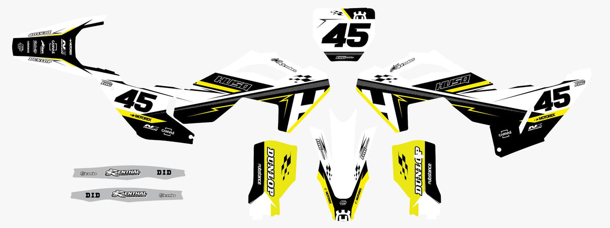 Kit graphique Husqvarna Champion Black