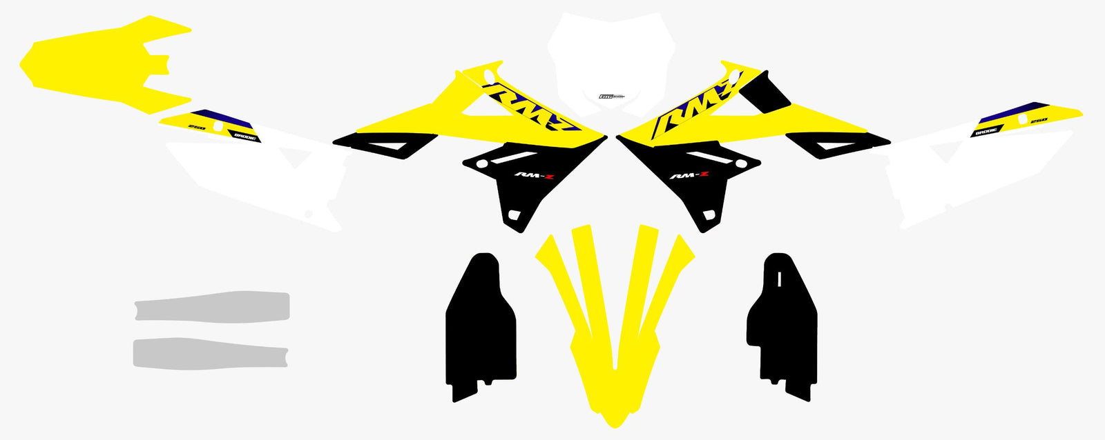 Suzuki OEM Protection Graphics Kit