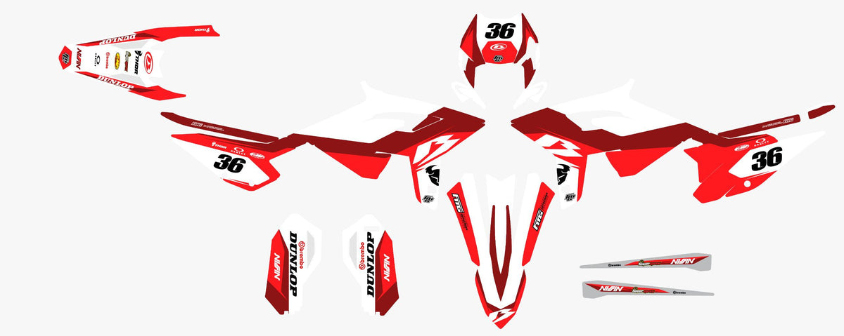 Beta Unleashed Red Graphics Kit