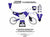 Yamaha YZF/YZ Black Graphics Kit