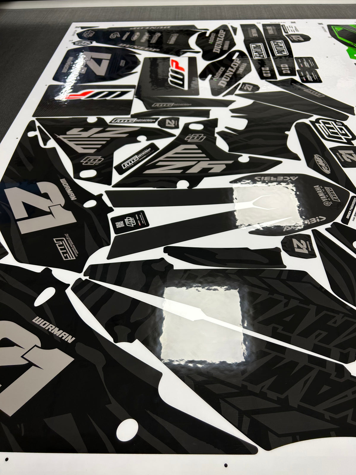 Yamaha Camo Graphics Kit