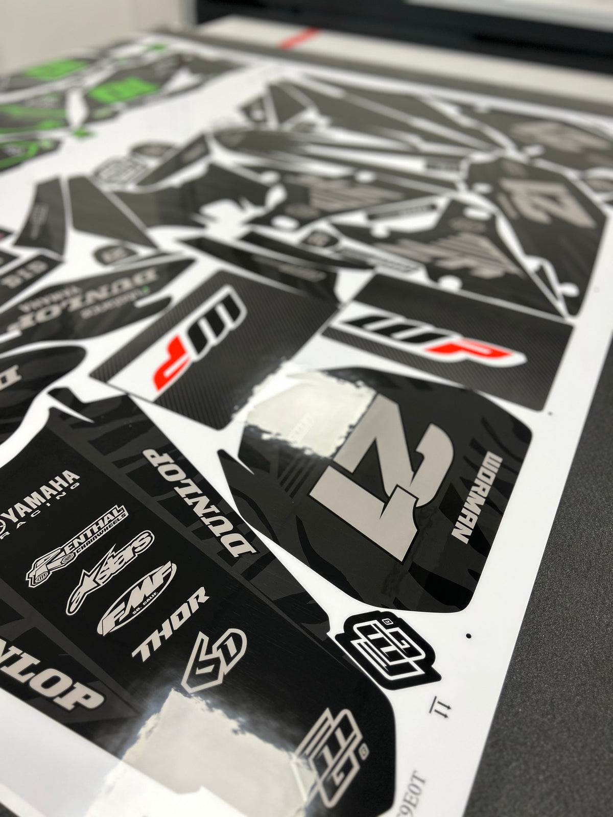 Yamaha Camo Graphics Kit