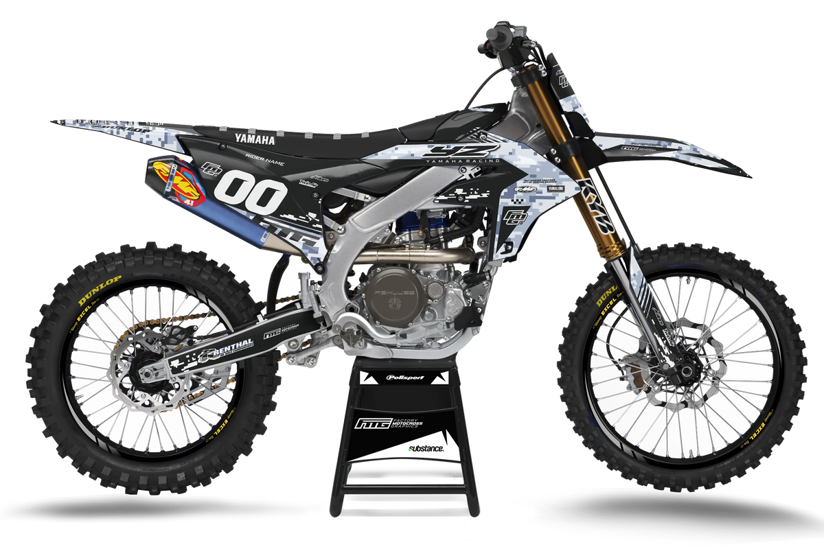 KIT GRAPHIQUE CAMOUFLAGE NUMÉRIQUE YAMAHA MG 00.