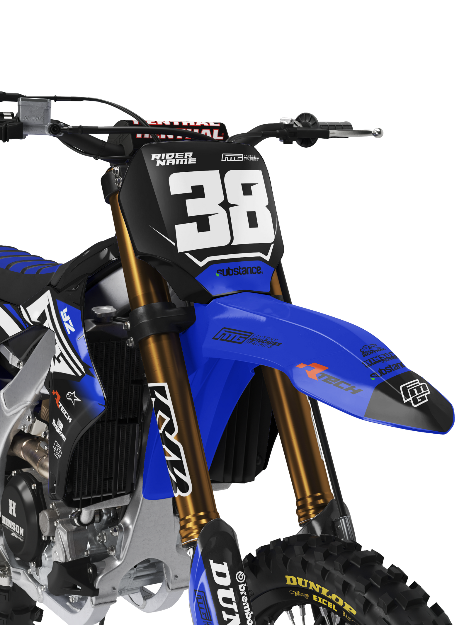 Yamaha Hybrid Factory Graphics Kit