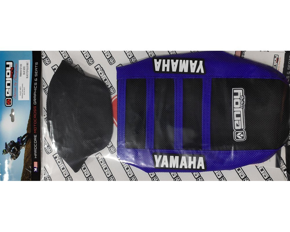 Housse de siège Yamaha Blue Black Rib
