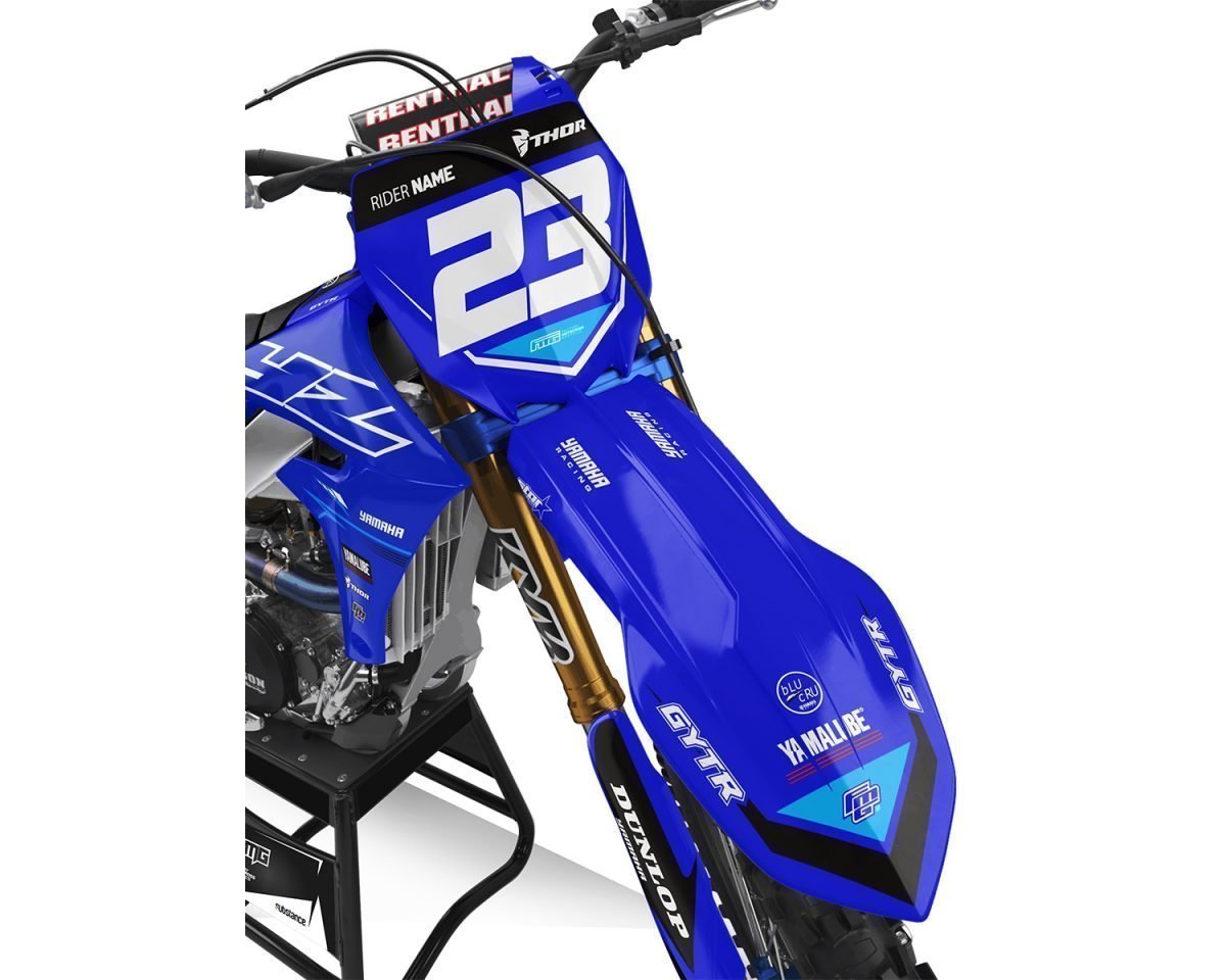 Yamaha YZF/YZ Blue Siren Graphics Kit