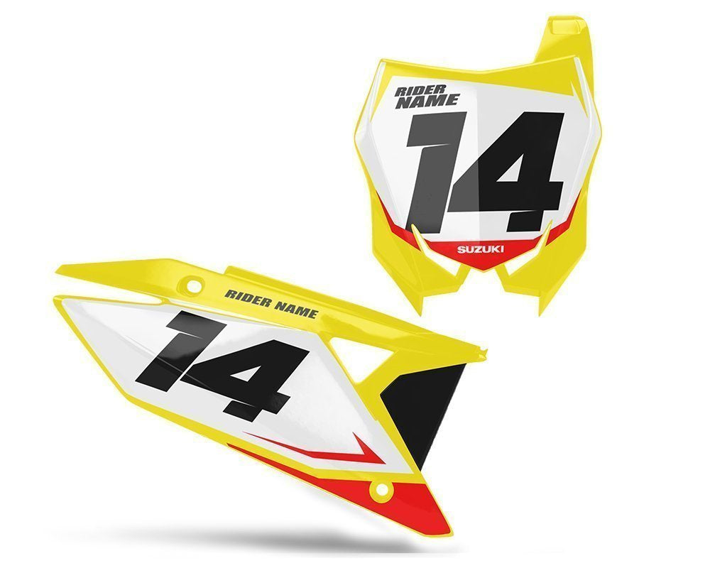 Suzuki RMZ Backgrounds Yellow