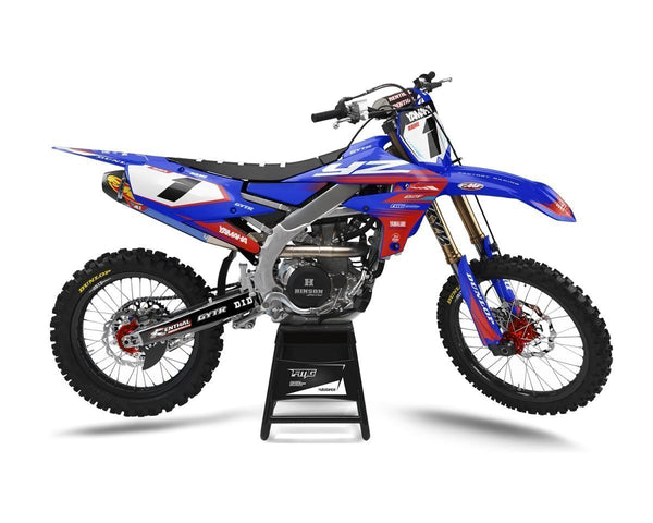 Yamaha Factory Red Graphics Kit - factorymotocrossgraphics