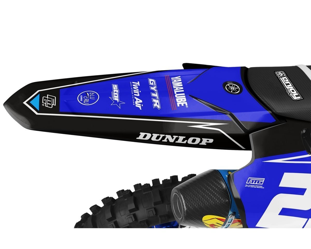 Yamaha YZF/YZ Blue Siren Graphics Kit