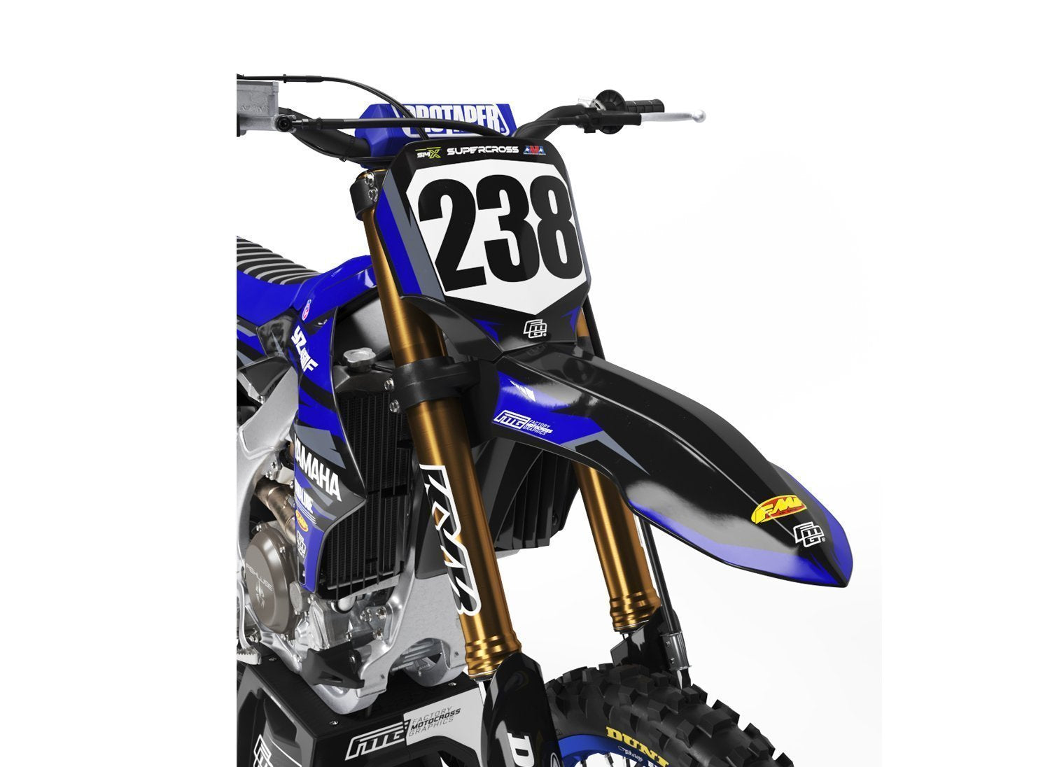 Yamaha Factory Graphics Kit by