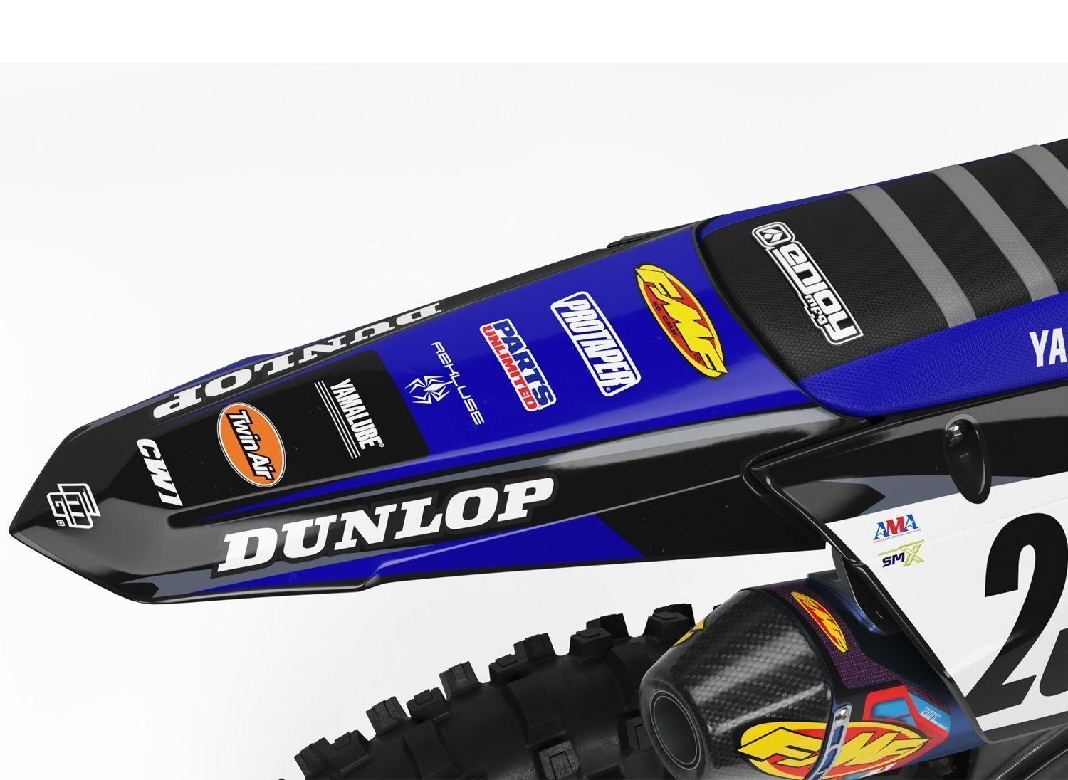 Yamaha Factory Graphics Kit by