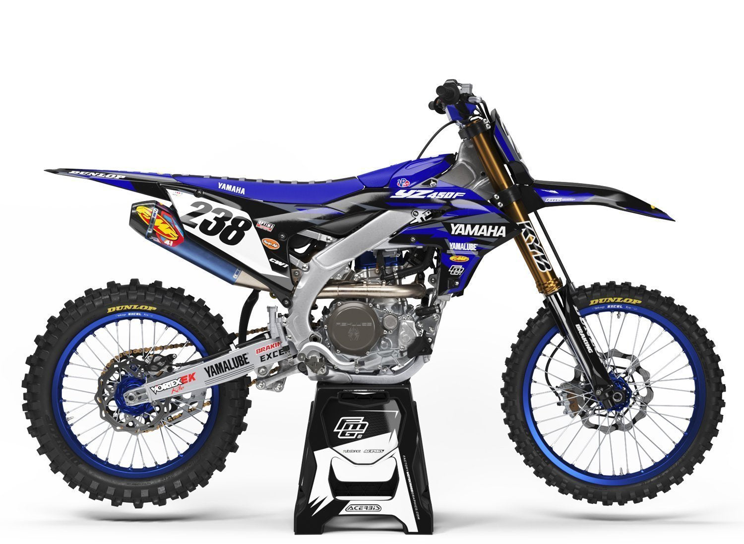 Yamaha Factory Graphics Kit