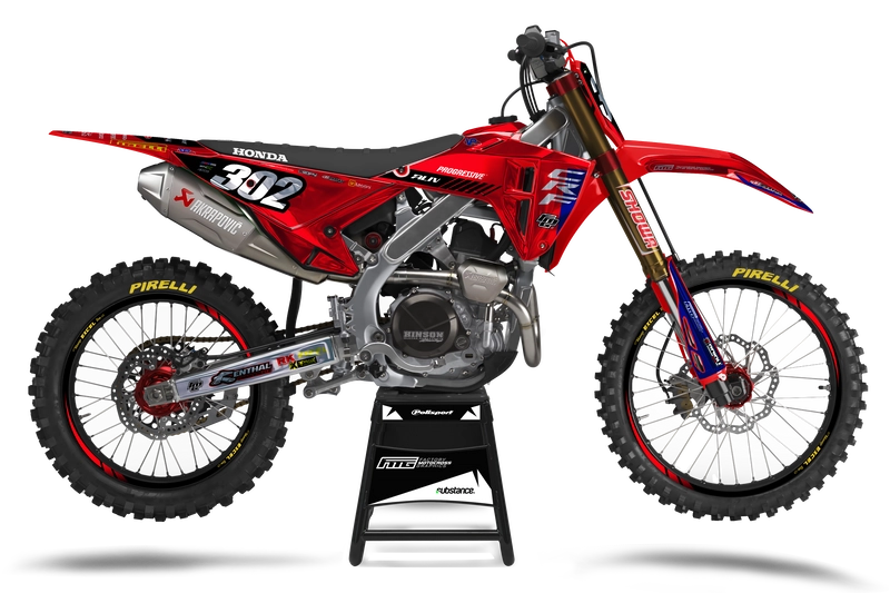 PROGRESSIVE HONDA CHROME PIRELLI EDITION GRAPHICS KIT