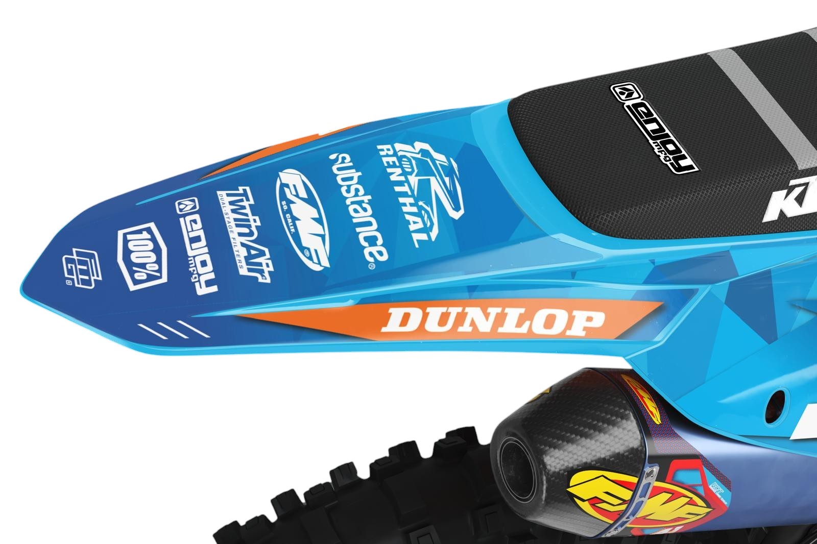 KTM SX / SXF Freestyle Ice Blue GRAPHICS KIT