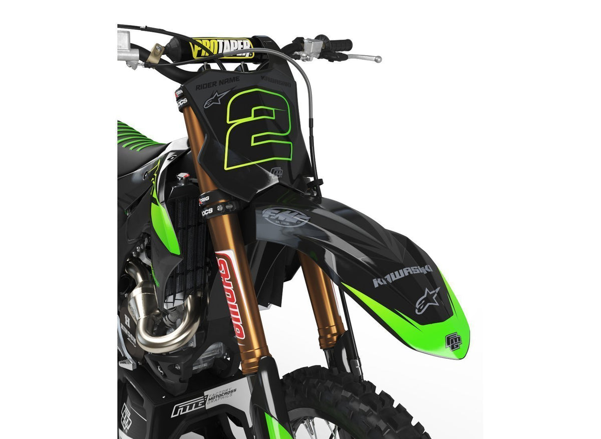 Kawasaki  Black Stealth Graphics Kit