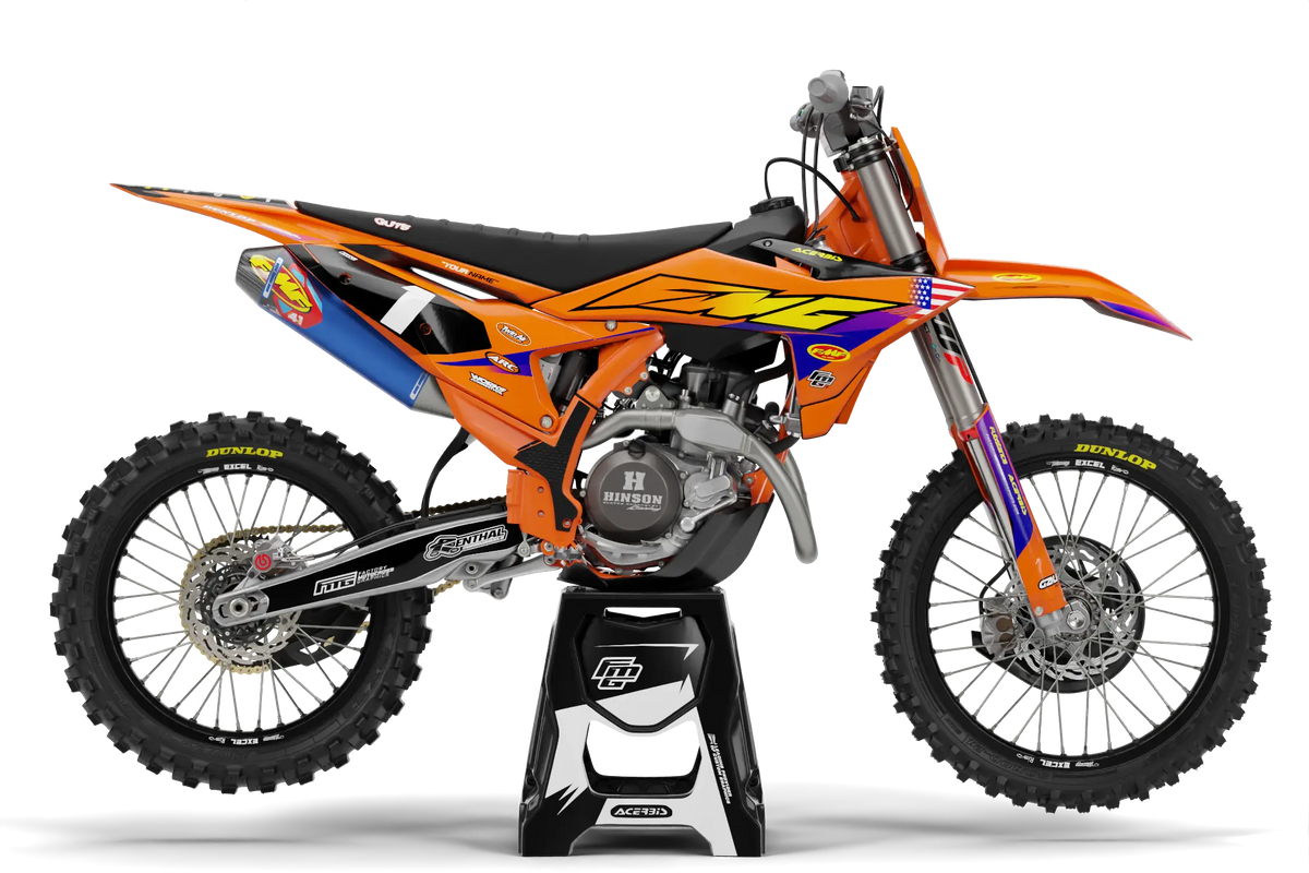 Fits KTM Orange Inferno Graphics Kit