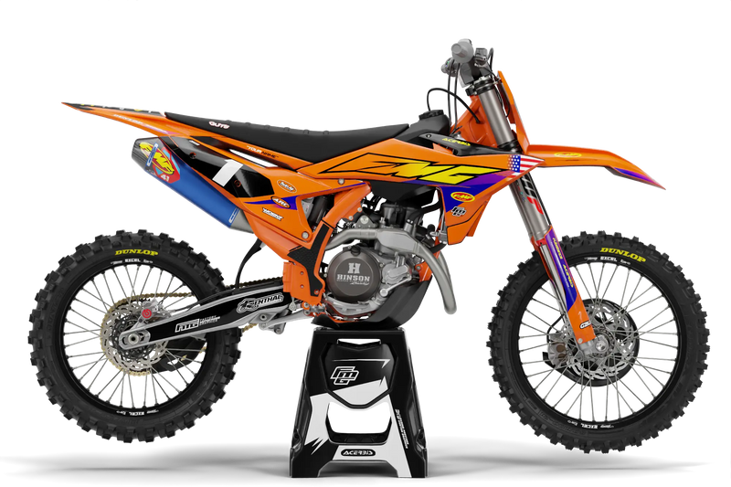 Fits KTM Orange Inferno Graphics Kit